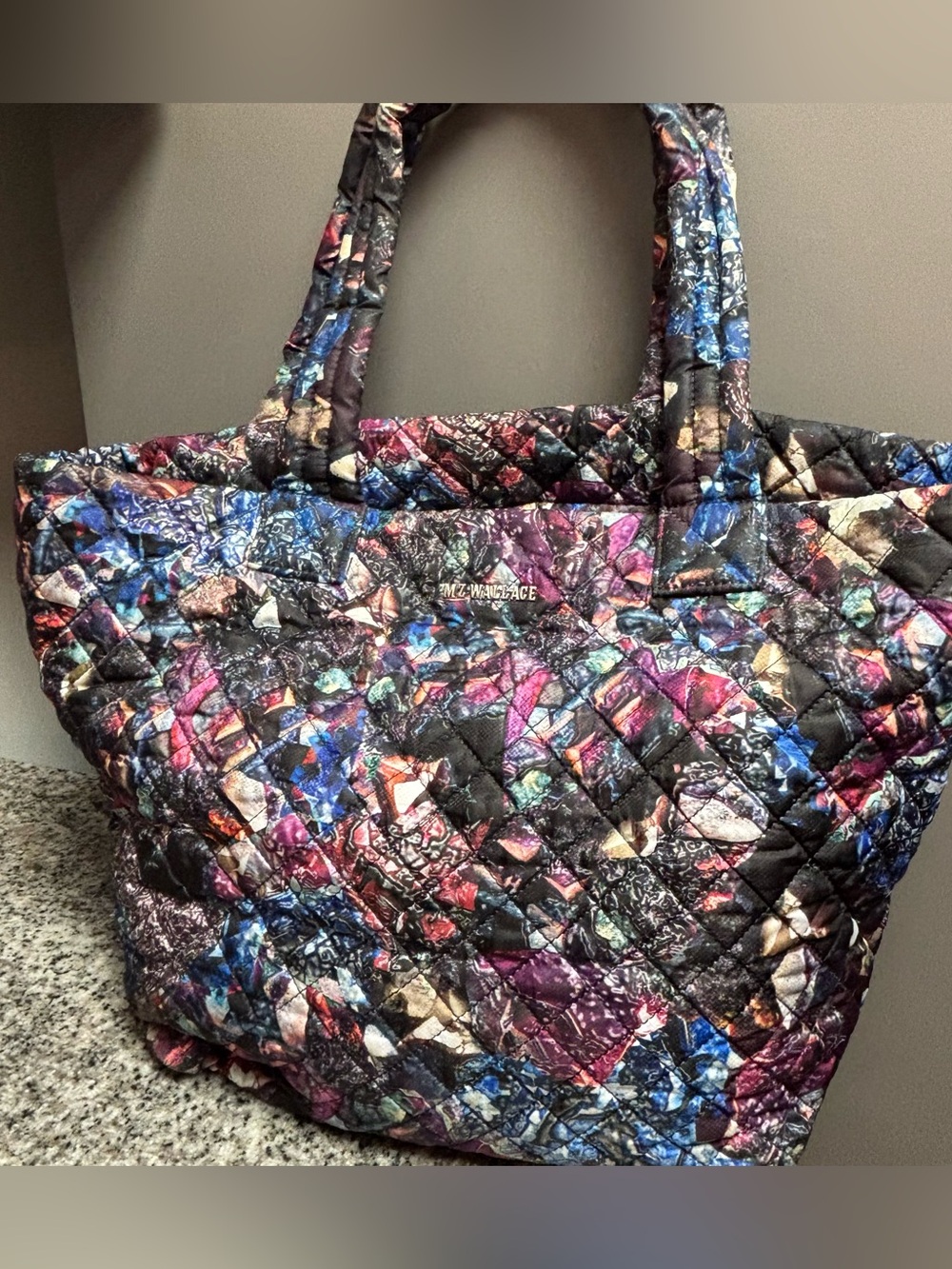 MZ Wallace Multicolor Print Medium Metro Tote - Picture 10 of 15